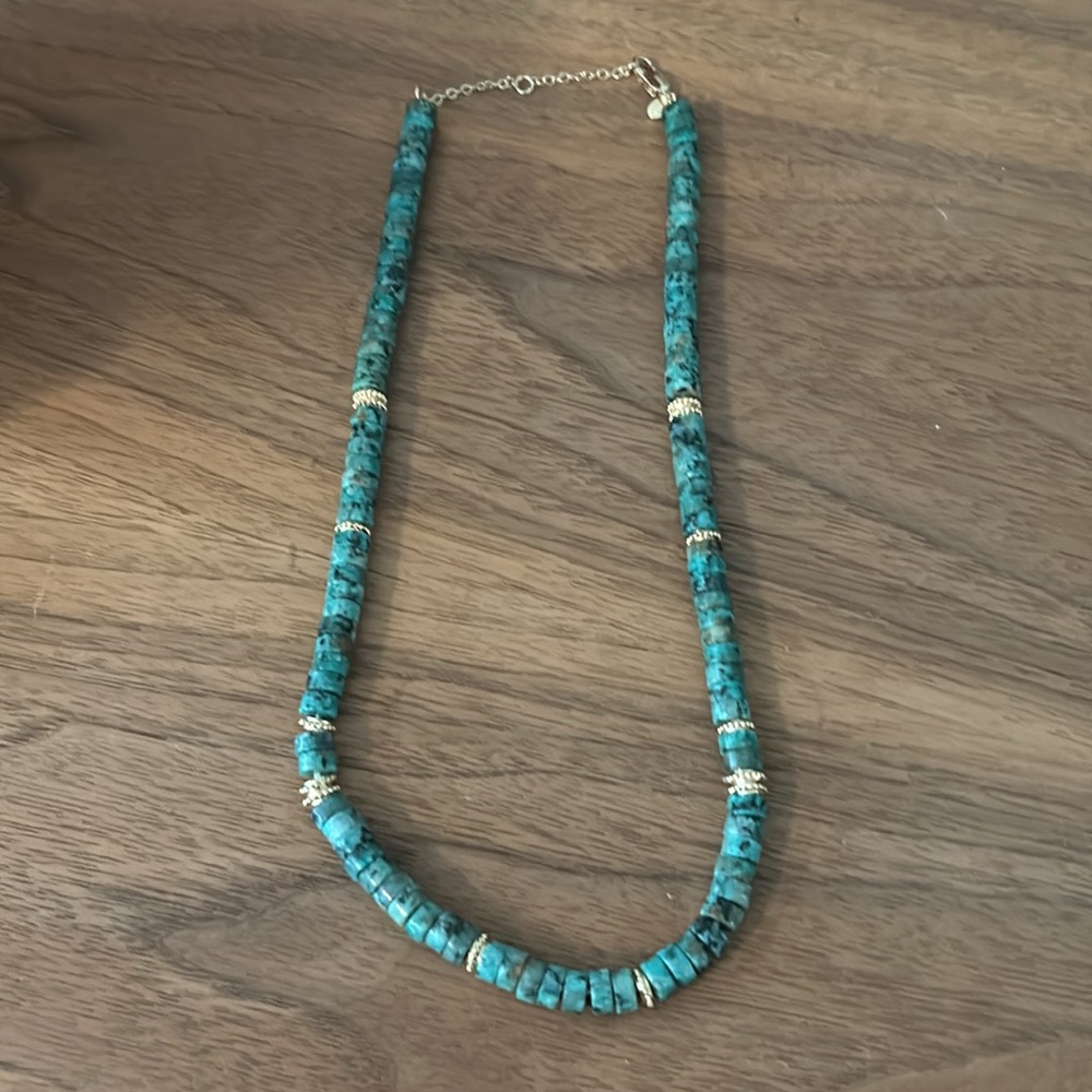 Sézane Josh necklace, green